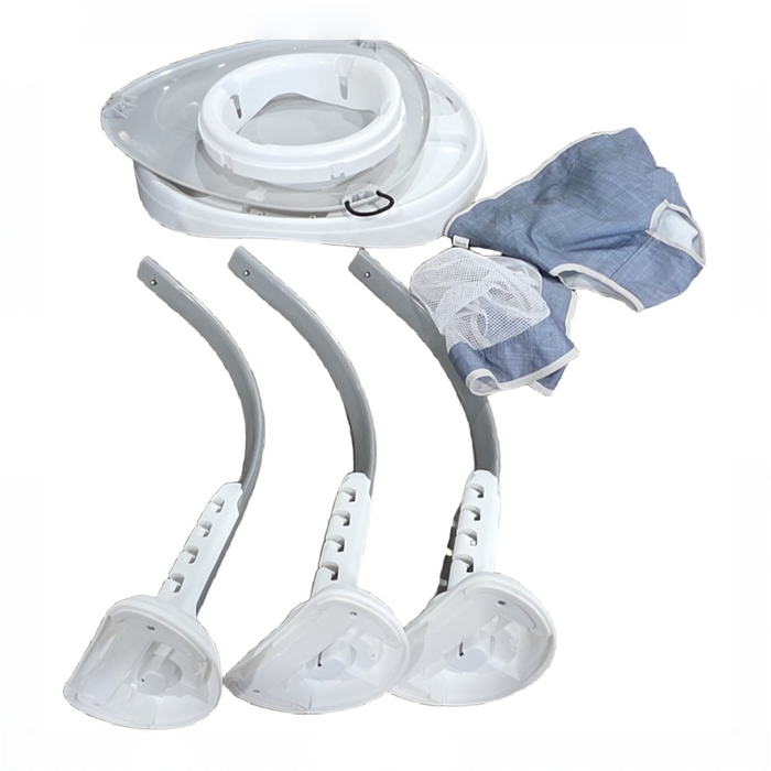 Shop Ingenuity Bounce to Bloom 2-in-1 Activity Jumper & Table, Chambray at GoodBuy Gear