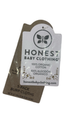 Shop Honest Baby 5 Pack Organic Cotton Knit Burp Cloths, White at GoodBuy Gear