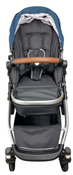 Shop Mockingbird Single to Double 2.0 Stroller, 2024, Sea, Silver With Penny Leather, Watercolor Drops at GoodBuy Gear