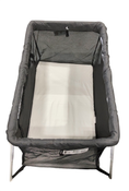 Shop Guava Family Lotus Travel Crib, Grey at GoodBuy Gear