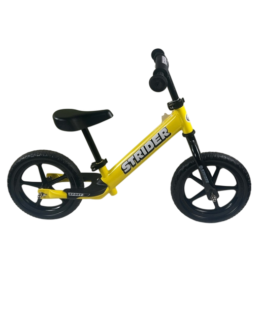 Shop Strider Balance Bike 12” Sport, Suzuki Yellow at GoodBuy Gear