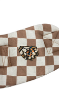 Shop Mabē The Monarch Carrier, Mocha Check at GoodBuy Gear
