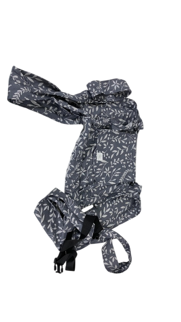 Stokke Limas & Flex Baby Carrier Strap Protectors - Floral Slate, 100% Cotton, Machine Washable