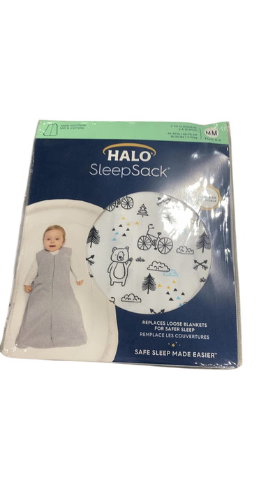 Shop DRAFT - Halo Sleepsack Wearable Blanket, Huggy Bear Ink Print Cotton, Medium (6-12 Months) at GoodBuy Gear