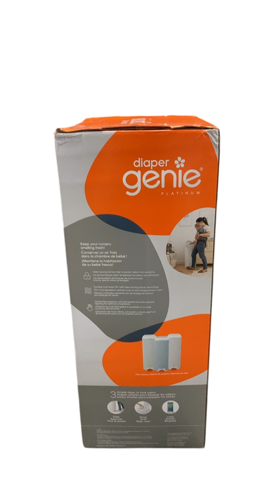 Shop Diaper Genie Platinum Diaper Pail, White at GoodBuy Gear