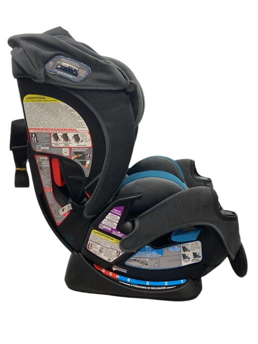 Shop Evenflo All4Stages Slim 4-in-1 Convertible Car Seat, 2025, with Canopy, Baker Gray at GoodBuy Gear