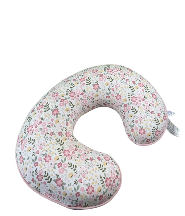Shop Boppy Organic Nursing and Infant Support Pillow, Blush Cottage Garden at GoodBuy Gear