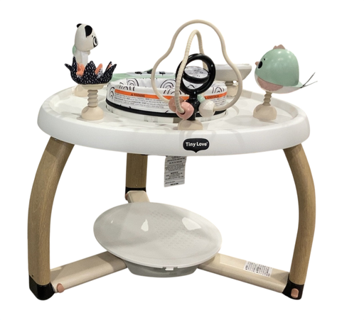Shop Tiny Love 5-in-1 Stationary Activity Center, Black & White at GoodBuy Gear