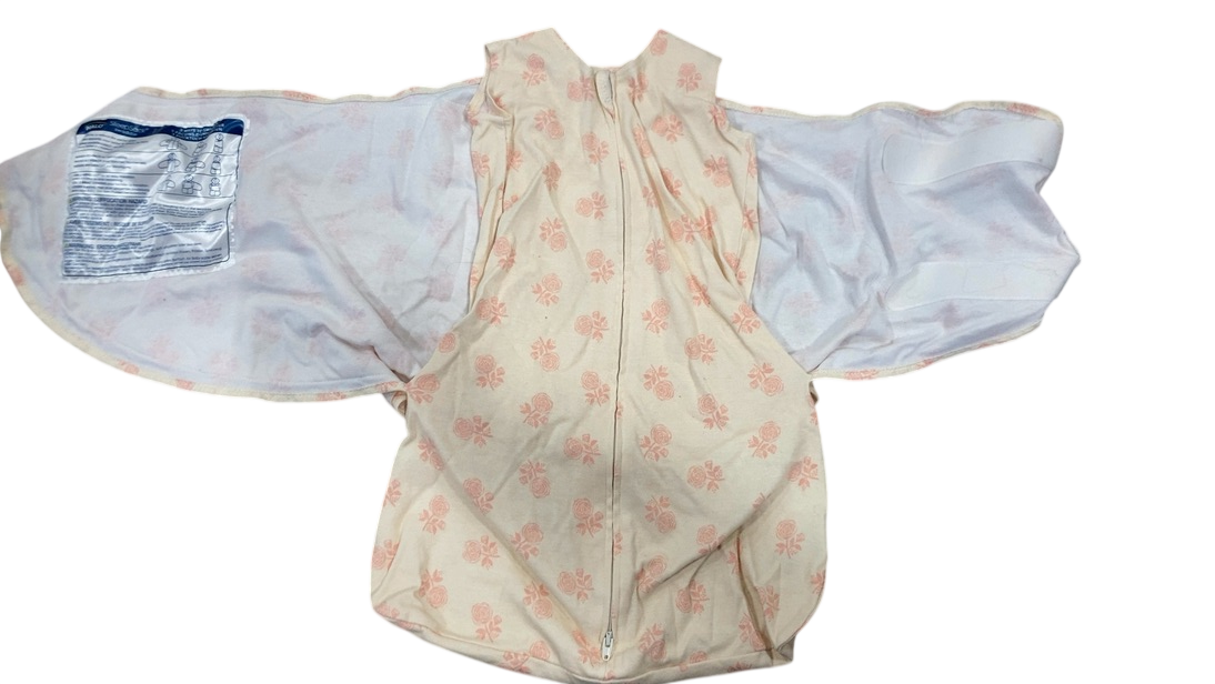 Shop Halo SleepSack Swaddle, Newborn, Watercolor Rose Toss Blush at GoodBuy Gear