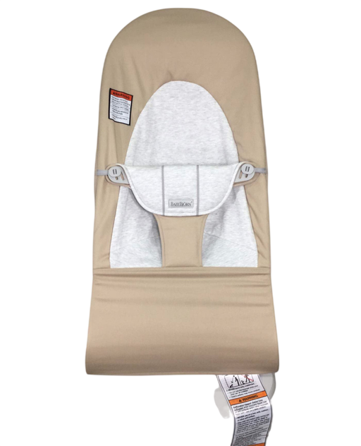 Shop BabyBjorn Bouncer Balance Soft, Beige/Gray, Light Gray Frame at GoodBuy Gear