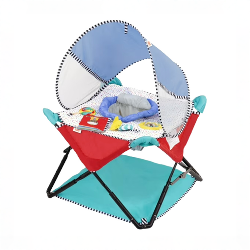 Shop Bright Starts Pop 'N Jump Portable Activity Jumper, Sweet Treats at GoodBuy Gear
