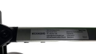 Shop Mockingbird Single to Double 2.0 Stroller, Black, Windowpane, Silver With Penny Leather, 2024 at GoodBuy Gear