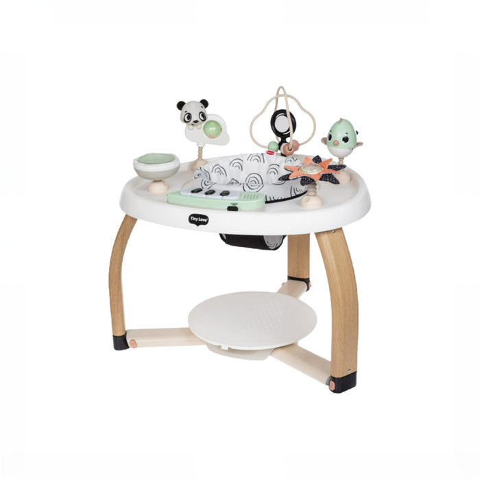 Shop Tiny Love 5-in-1 Stationary Activity Center, Black & White at GoodBuy Gear