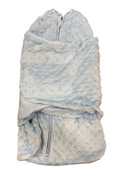 Shop Halo SleepSack Swaddle, Blue Plushy Dot, Newborn at GoodBuy Gear