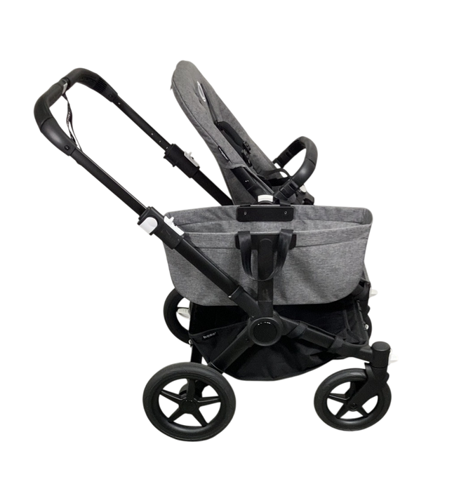 Shop Bugaboo Donkey 5 Mono Stroller, 2023, Black, Grey Melange, Grey Melange at GoodBuy Gear