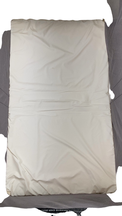 Shop BabyBjorn Travel Crib Light Bundle with Fitted Sheet, Silver at GoodBuy Gear