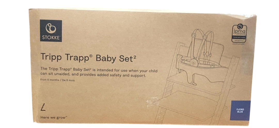 Shop Stokke Tripp Trapp Baby Set2, Fjord Blue at GoodBuy Gear