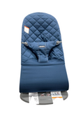 Shop BabyBjorn Bouncer Bliss Bundle With Toy Bar, Dark Gray Frame, Googly Eyes Pastels, Midnight Blue Classic Quilt-HIDDED MISSING at GoodBuy Gear
