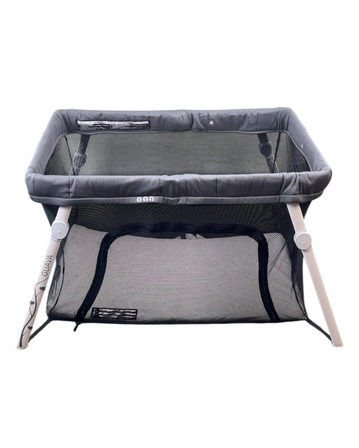 Shop Guava Family Lotus Travel Crib, Grey at GoodBuy Gear
