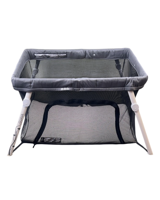 Shop Guava Family Lotus Travel Crib, Grey at GoodBuy Gear