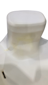 Shop Upseat Baby Floor & Booster Seat with Tray, Coconut (White) at GoodBuy Gear
