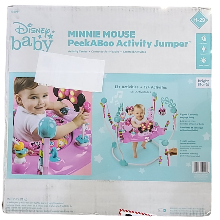 Shop Bright Starts Activity Jumper, Disney Baby Minnie Mouse Forever Besties at GoodBuy Gear