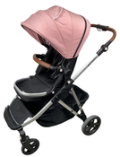 Shop Mockingbird Single to Double 2.0 Stroller, 2024, Bloom, Silver With Penny Leather, Windowpane at GoodBuy Gear