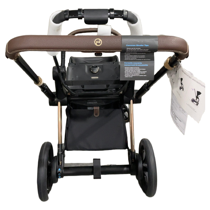 Shop Cybex E-PRIAM2 Stroller Frame And Seat, Rosegold at GoodBuy Gear