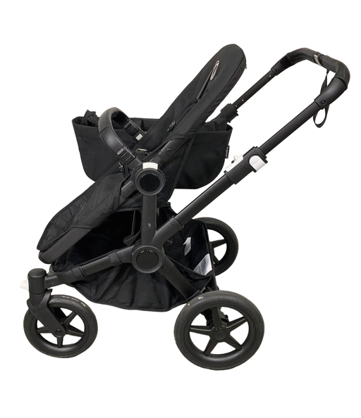 secondhand Bugaboo Donkey 5 Mono Base Stroller, Black, Midnight Black, 2022