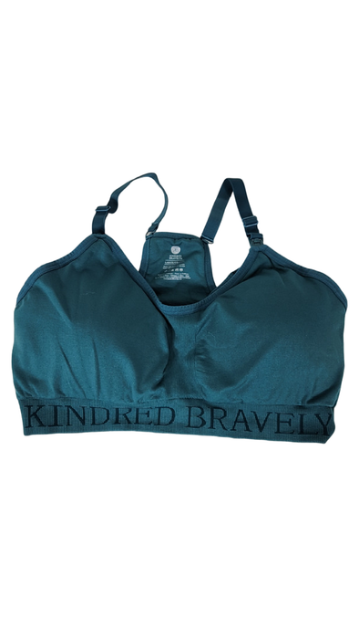 Shop Kindred Bravely Sublime Hands-Free Pumping & Nursing Bra, Busty, Large, Teal at GoodBuy Gear