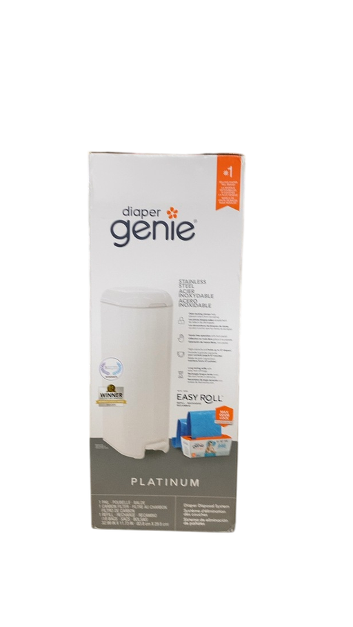 Shop Diaper Genie Platinum Pail Gift Set, Lily White at GoodBuy Gear