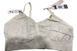 Shop Kindred Bravely Sublime Bamboo Hands-Free Pumping Lounge & Sleep Bra, Oatmeal Heather, Regular (B-D), XL at GoodBuy Gear