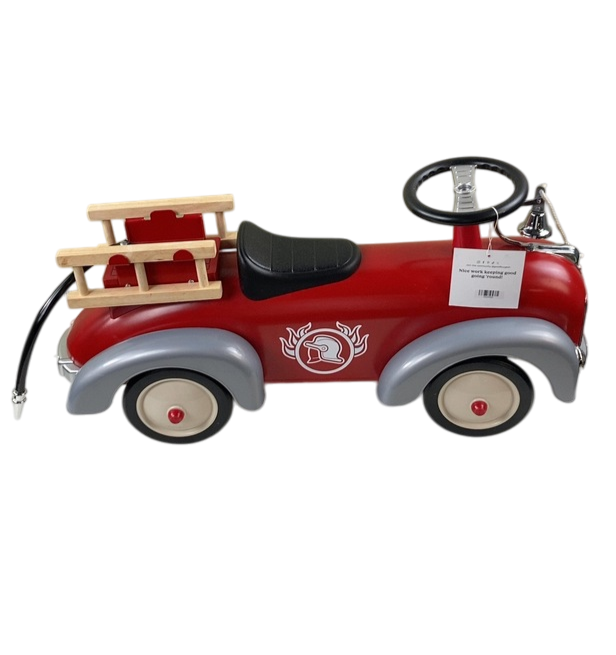 Shop Baghera Speedster Fireman Ride On Car, Red at GoodBuy Gear