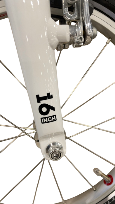 Shop Woom GO 3 Bike "16, AUTOMAGIC, Metallic turquoise at GoodBuy Gear