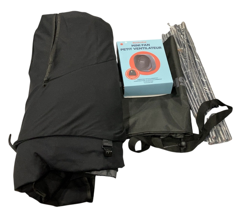 Shop SlumberPod 3.0 Sleep Canopy with Fan, Black with Gray Accents at GoodBuy Gear