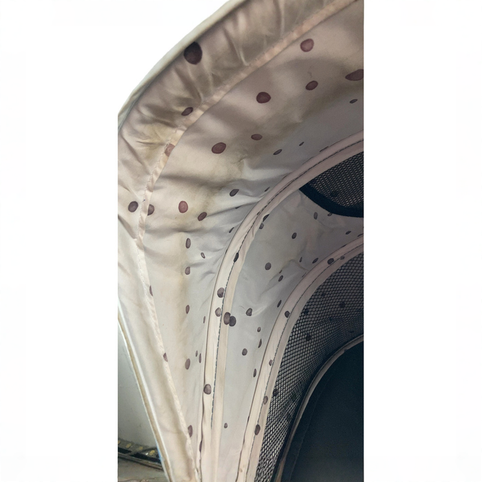 Shop DRAFT - Mockingbird Single to Double Stroller, Sea, Silver with Brown Leather, unknown, Watercolor Drops at GoodBuy Gear