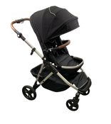 Shop Mockingbird Single to Double 2.0 Stroller, 2025, Black, Silver With Penny Leather, Windowpane at GoodBuy Gear