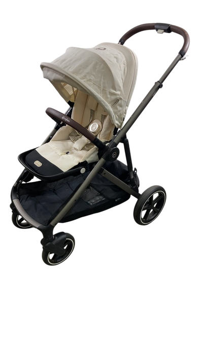 Shop Cybex Gazelle S Modular Stroller, 2023, Seashell Beige, Taupe Frame at GoodBuy Gear