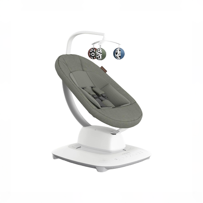 Shop UPPAbaby Mamaroo Smart Swing, Camila (Dark Green Melange) at GoodBuy Gear