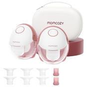 Shop Momcozy Mobile Style Hands-free Breast Pump Double, Cozy Red at GoodBuy Gear