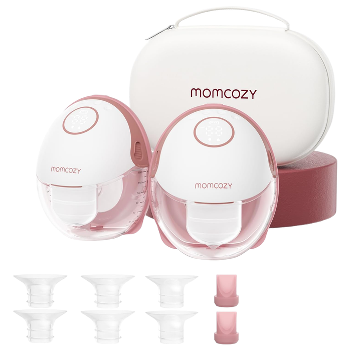 Shop Momcozy Mobile Style Hands-free Breast Pump Double, Cozy Red at GoodBuy Gear