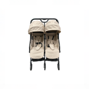 Shop Mompush Lithe Double Stroller, 2026, Khaki at GoodBuy Gear