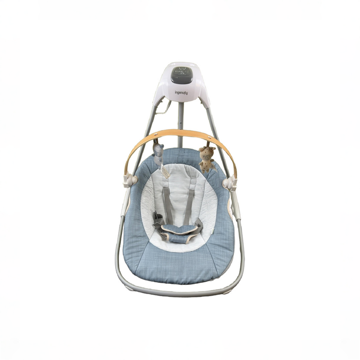 Shop Ingenuity Simple Comfort 2-in-1 Swing Rocker, Chambray at GoodBuy Gear