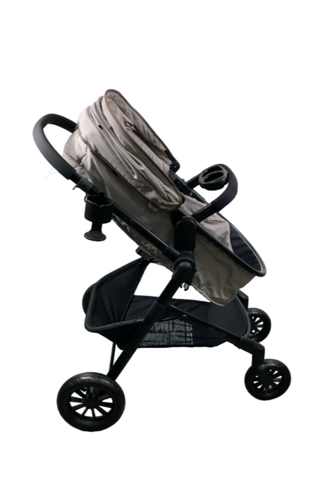 Shop Evenflo Pivot Modular Travel System Stroller, 2024, Desert Tan at GoodBuy Gear