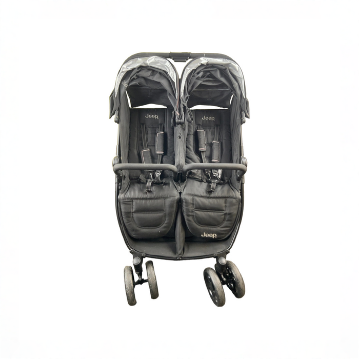 Shop Jeep Destination Ultralight Side x Side Double Stroller, 2025, Midnight at GoodBuy Gear
