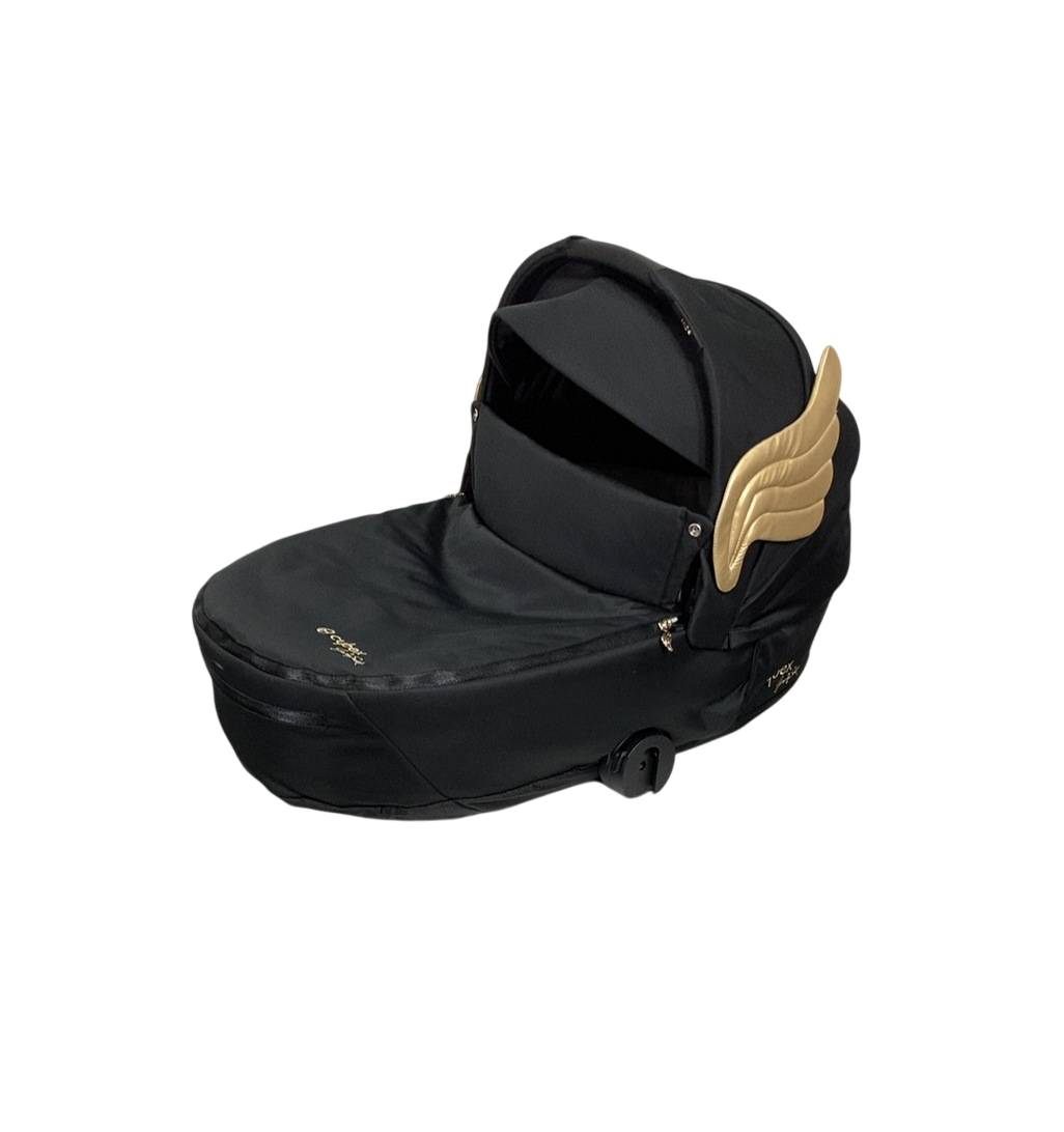 cybex mios wings Cybex MIOS LUX Carry Cot, Jeremy Scott Wings, Black