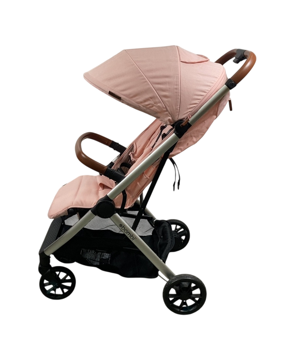 Shop Bombi Bēbee V2 Lightweight Stroller, Blush Pink, 2024 at GoodBuy Gear