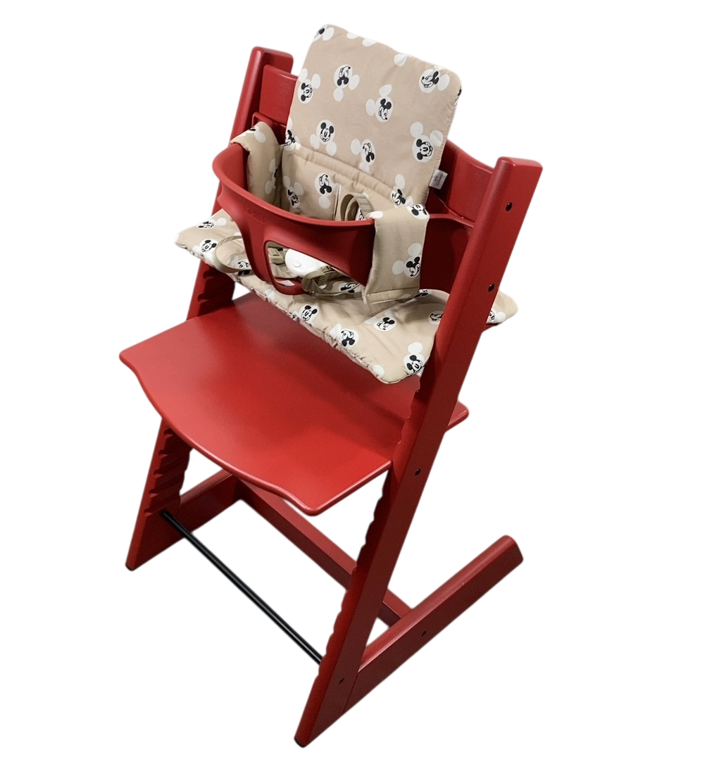Stokke Tripp Trapp Complete High Chair, Mickey Signature, Warm Red Stokke Tripp Trapp Complete High Chair, Mickey Signature, Warm Red