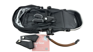 Shop Mockingbird 2nd Seat Kit 2.0, Black, Silver With Penny Leather, Windowpane at GoodBuy Gear