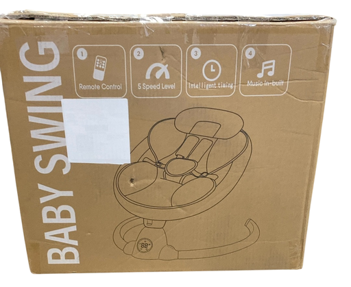 Shop Babyeap  Smart Electric Swing with Bluetooth, Grey at GoodBuy Gear